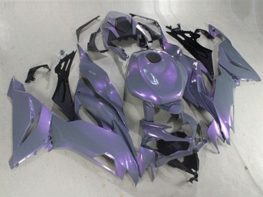 Cheap 2019-2022 Kawasaki ZX6R Motorcycle Fairings - Chameleon Grey Dazz Pearl Purple Canada