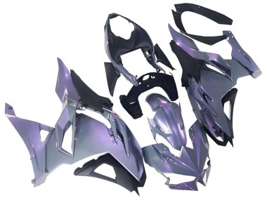 Cheap 2024-2025 Kawasaki Ninja 500 EX500R Motorcycle Fairings - Chameleon Grey Dazz Pearl Purple Canada