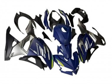 Cheap 2024-2025 Kawasaki Ninja 500 EX500R Motorcycle Fairings - Blue White Yellow Silver Black Canada