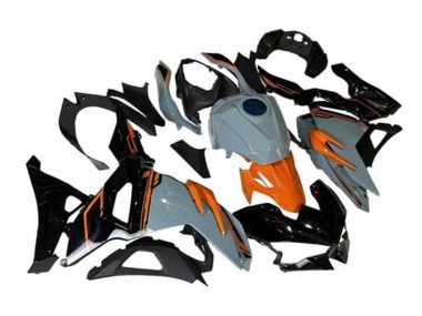 Cheap 2024-2025 Kawasaki Ninja 500 EX500R Motorcycle Fairings - Nardo Grey Orange Black Canada