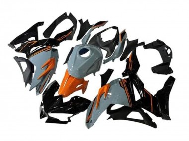 Cheap 2024-2025 Kawasaki Ninja 500 EX500R Motorcycle Fairings - Nardo Grey Orange Black Canada