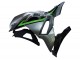 2024-2025 Kawasaki Ninja 500 EX500R Motorcycle Fairings - Grey Green Black Canada