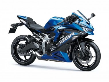 Cheap 2019-2025 Kawasaki ZX25R ZX-25R Motorcycle Fairings - Blue White Matte Black Canada