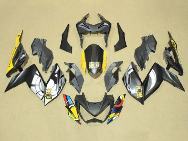 Cheap 2015-2016 Kawasaki Z250/Z300 Motorcycle Fairings - Grey Yellow Blue Red White Canada