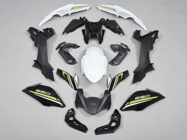 Cheap 2017-2019 Kawasaki Ninja Z650 Motorcycle Fairings - Black White Yellow Canada