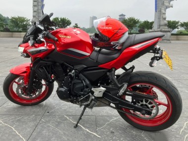 Cheap 2020-2023 Kawasaki Ninja Z650 Motorcycle Fairings - Red Black Canada