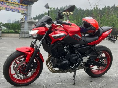 Cheap 2020-2023 Kawasaki Ninja Z650 Motorcycle Fairings - Red Black Canada