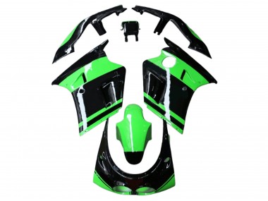Cheap 1989-1990 Kawasaki ZXR250 Motorcycle Fairings - Green Glossy Black Canada