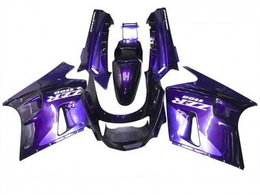 Cheap 1990-1992 Kawasaki ZZR1100 Motorcycle Fairings - Purple Blue Canada
