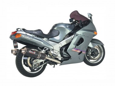 Cheap 1993-2003 Kawasaki ZZR1100 Motorcycle Fairings - Grey Canada