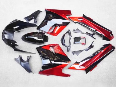 Cheap 1993-2003 Kawasaki ZZR1100 Motorcycle Fairings - Red Black Canada
