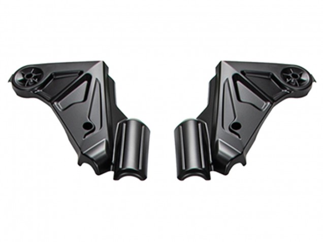2022-2025 Kawasaki Versys 650 Motorcycle Fairings - Glossy Black White Canada