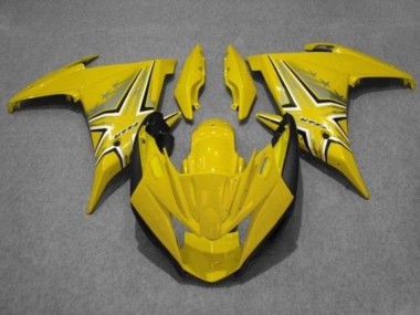Cheap 2009-2015 Yamaha FZ6R Motorcycle Fairings - Yellow Black Canada