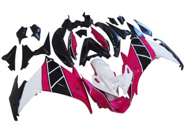 Cheap 2009-2015 Yamaha FZ6R Motorcycle Fairings - Raspberry White Black Canada