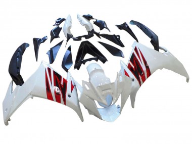 Cheap 2009-2015 Yamaha FZ6R Motorcycle Fairings - White Red Canada