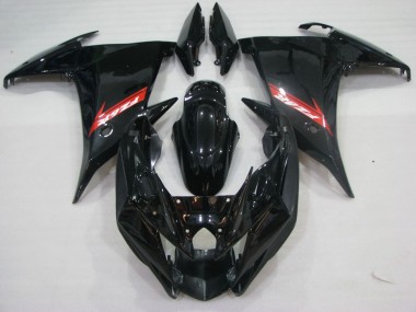 Cheap 2009-2015 Yamaha FZ6R Motorcycle Fairings - Glossy Black Red Canada