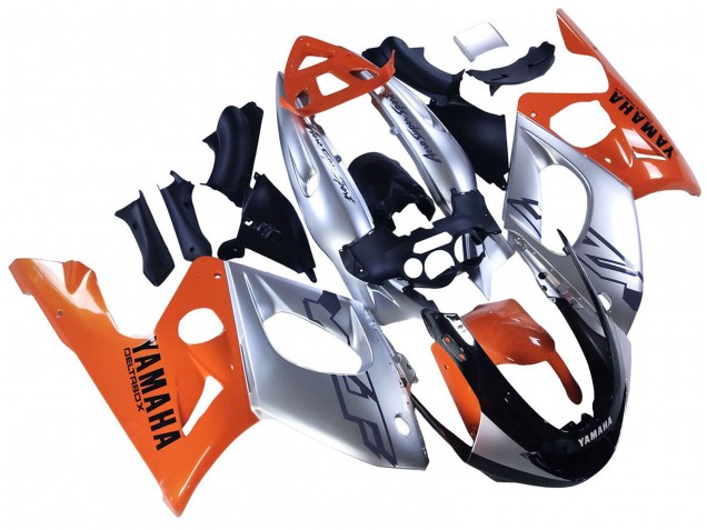 1996-2007 Yamaha YZF600R Thundercat Motorcycle Fairings - Orange Grey Glossy Black Canada