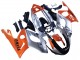 1996-2007 Yamaha YZF600R Thundercat Motorcycle Fairings - Orange Grey Glossy Black Canada