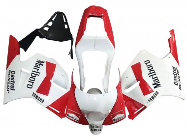 Cheap 1991-1994 Yamaha TZR250 3XV Motorcycle Fairings - White Red Marlboro Castrol Dunlop Canada