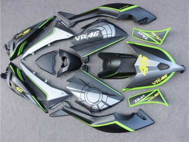 Cheap 2012-2014 Yamaha TMAX530 Motorcycle Fairings - Matte Black Grey Lime Green 46 Canada