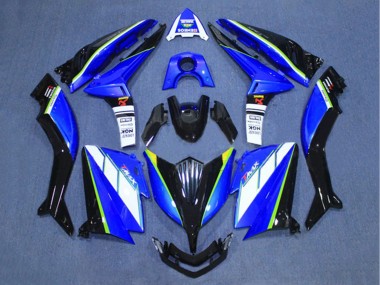 Cheap 2015-2016 Yamaha TMAX530 Motorcycle Fairings - White Blue Black Canada