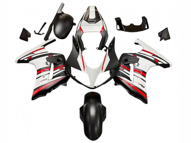 2003-2013 Suzuki SV650 Motorcycle Fairings - White Red Black Canada