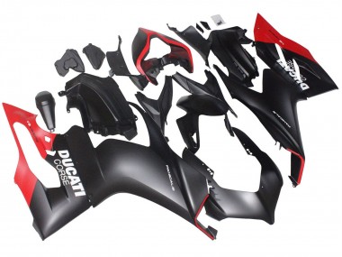 Cheap 2020-2024 Ducati Panigale V2 Motorcycle Fairings - Red Matte Black Corse Canada