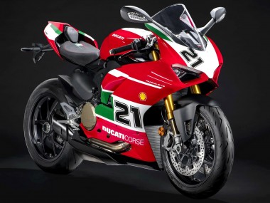 Cheap 2020-2024 Ducati Panigale V2 Motorcycle Fairings - White Red Green Matte Black Corse 21 Canada