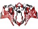 2020-2024 Ducati Panigale V2 Motorcycle Fairings - Red Glossy Black Monster Corse Canada