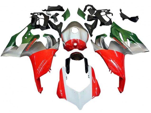 2020-2024 Ducati Panigale V2 Motorcycle Fairings - Silver Red Green Canada
