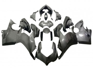 Cheap 2018-2019 Ducati Panigale V4 V4S Motorcycle Fairings - Black Carbon Fiber Style Canada