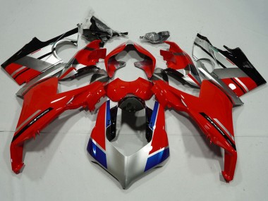 Cheap 2018-2019 Ducati Panigale V4 V4S Motorcycle Fairings - Silver Red Blue Glossy Black Canada