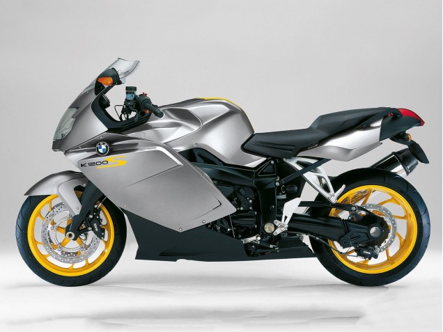 2005-2010 BMW K1200S Motorcycle Fairing Kits - Silver Yellow Black Canada
