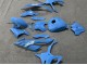 2023-2024 BMW S1000RR Motorcycle Fairings - Glossy Blue Canada