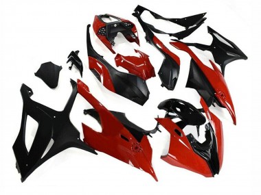 Cheap 2019-2022 BMW S1000RR Motorcycle Fairing Kits - Black Red Canada