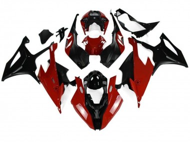 Cheap 2019-2022 BMW S1000RR Motorcycle Fairing Kits - Black Red Canada