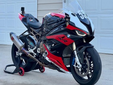 Cheap 2019-2022 BMW S1000RR Motorcycle Fairings - Black Red White Canada