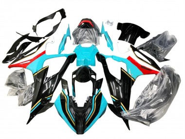 Cheap 2019-2022 BMW S1000RR Motorcycle Fairings - Black Sky Blue Red Canada