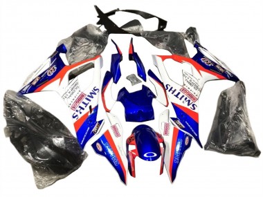 Cheap 2019-2022 BMW S1000RR Motorcycle Fairings - Blue Red White Smiths Canada