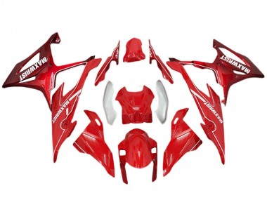 Cheap 2019-2022 BMW S1000RR Motorcycle Fairings - Red Silver MaxWrist Canada
