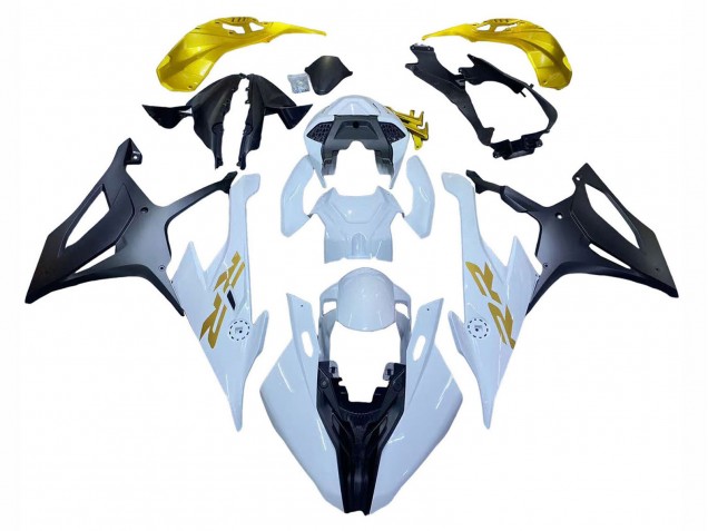 2019-2022 BMW S1000RR Motorcycle Fairings - White Gold Canada
