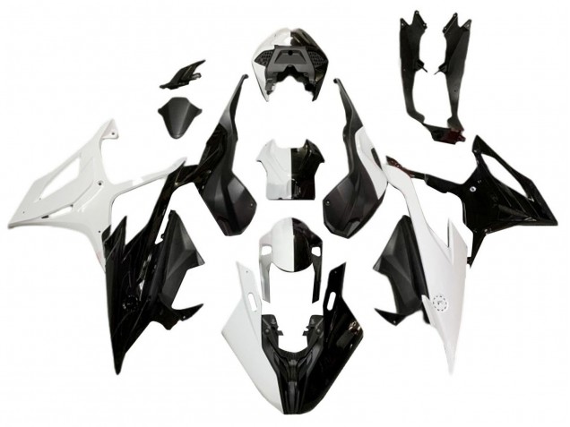 2019-2022 BMW S1000RR Motorcycle Fairing - White Black Canada