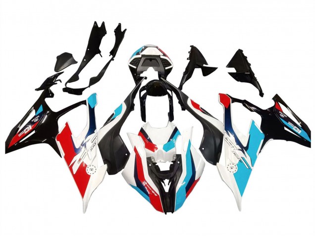 2019-2022 BMW S1000RR Motorcycle Fairing - Black White Blue Red Canada