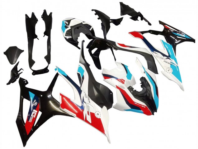 2019-2022 BMW S1000RR Motorcycle Fairing - Black White Blue Red Canada