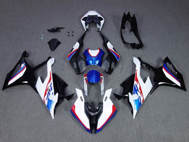 2019-2022 BMW S1000RR Motorcycle Fairings - Blue White Red Canada