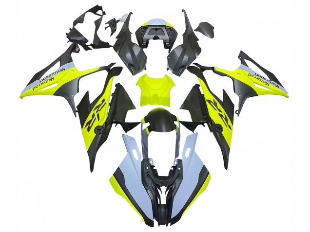 2019-2022 BMW S1000RR Motorcycle Fairings - Black Yellow Grey Canada