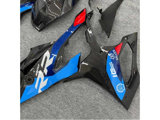 2019-2022 BMW S1000RR Motorcycle Fairings - Black Blue Red Carbon Fiber Canada
