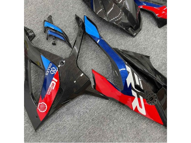 2019-2022 BMW S1000RR Motorcycle Fairings - Black Blue Red Carbon Fiber Canada