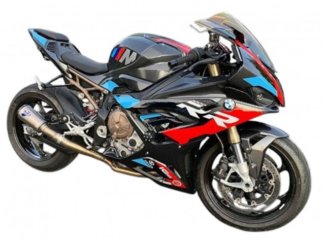 2019-2022 BMW S1000RR Motorcycle Fairings - Black Blue Red Carbon Fiber Canada