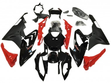 Cheap 2017-2018 BMW S1000RR Abs Motorcycle Fairings - Red Glossy Black Matte Black Canada